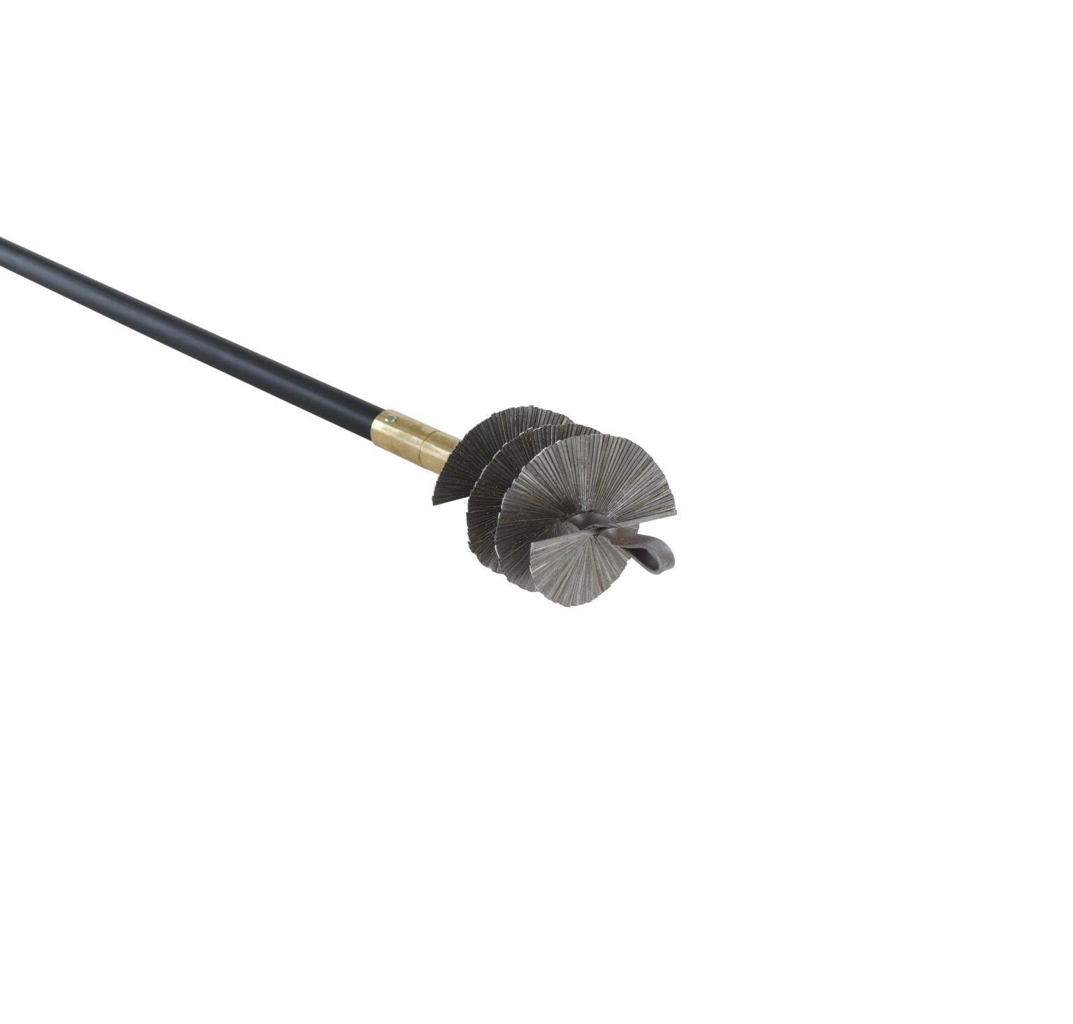 4inch Scraper Brush for Chimney Creosote Tar & Soot Removal Rodstation