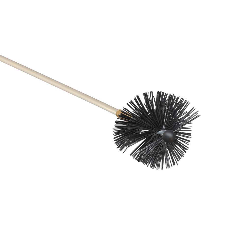 6" Extra Hard Bristle Chimney Brush Rodstation