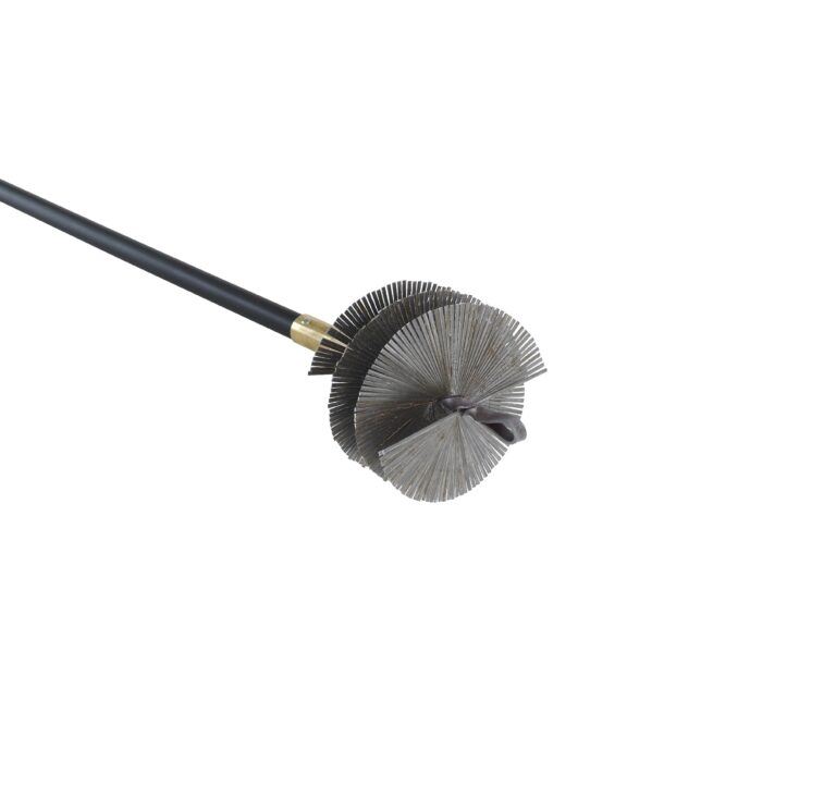 6inch Scraper Brush for Chimney Creosote Tar & Soot Removal Rodstation