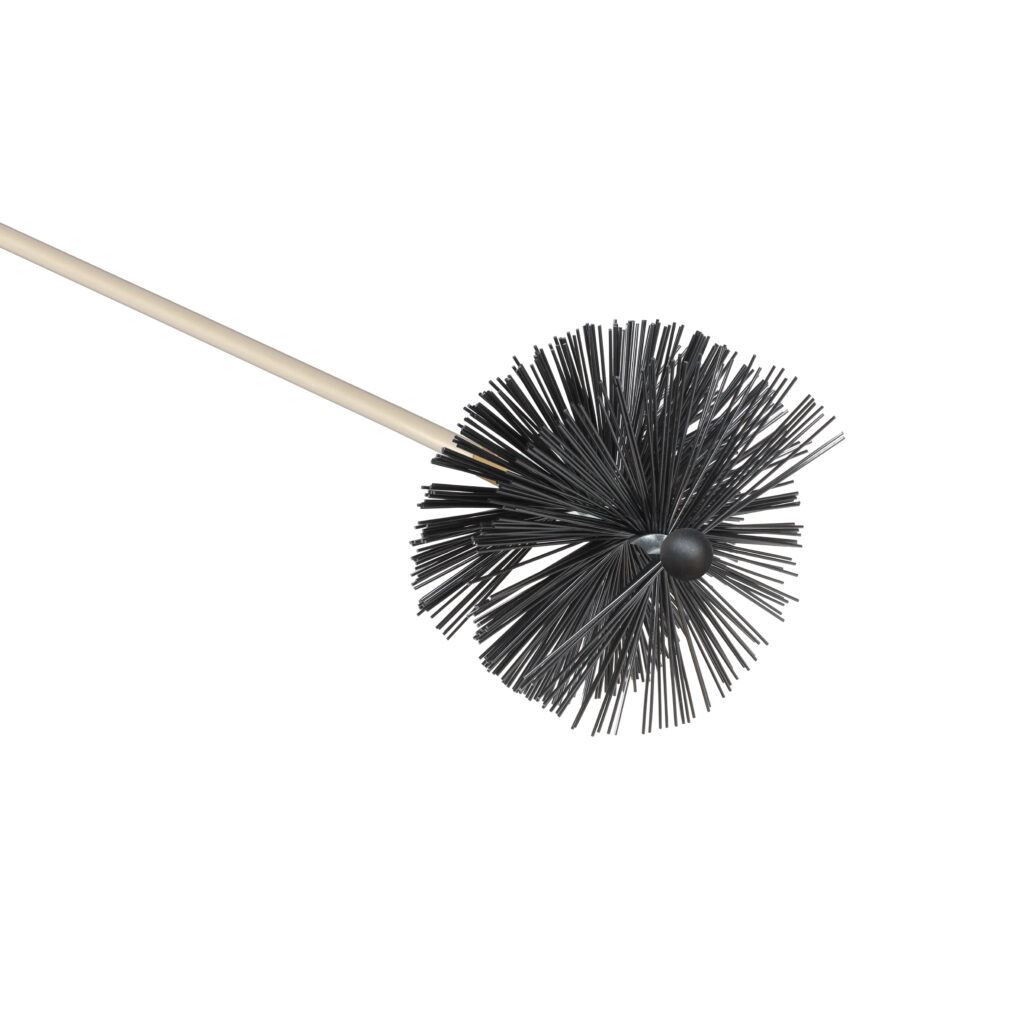 8" Extra Hard Bristle Chimney Brush Rodstation
