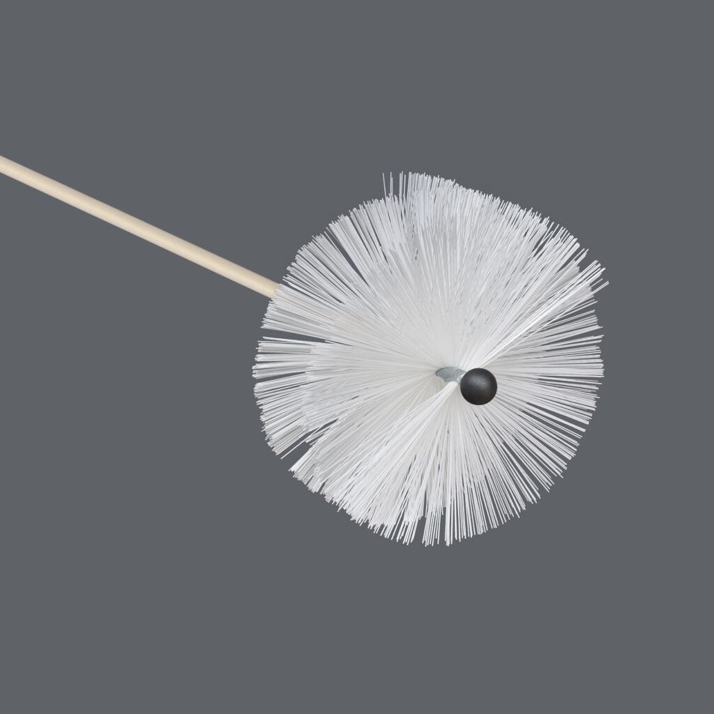 10" Soft Bristle Chimney Brush Rodstation