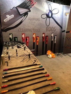 Rodstation Power sweeping rods
